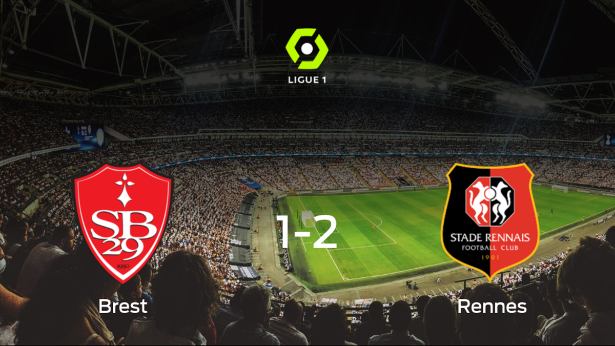 El Stade Rennes deja sin sumar puntos al Brest (1-2)