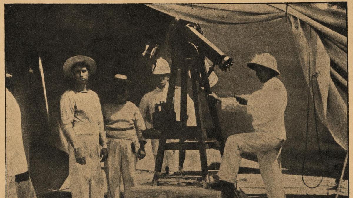 Así vivió Mallorca el eclipse total de Sol de 1905: tranvías abarrotados, comercios cerrados y una nube en el peor momento