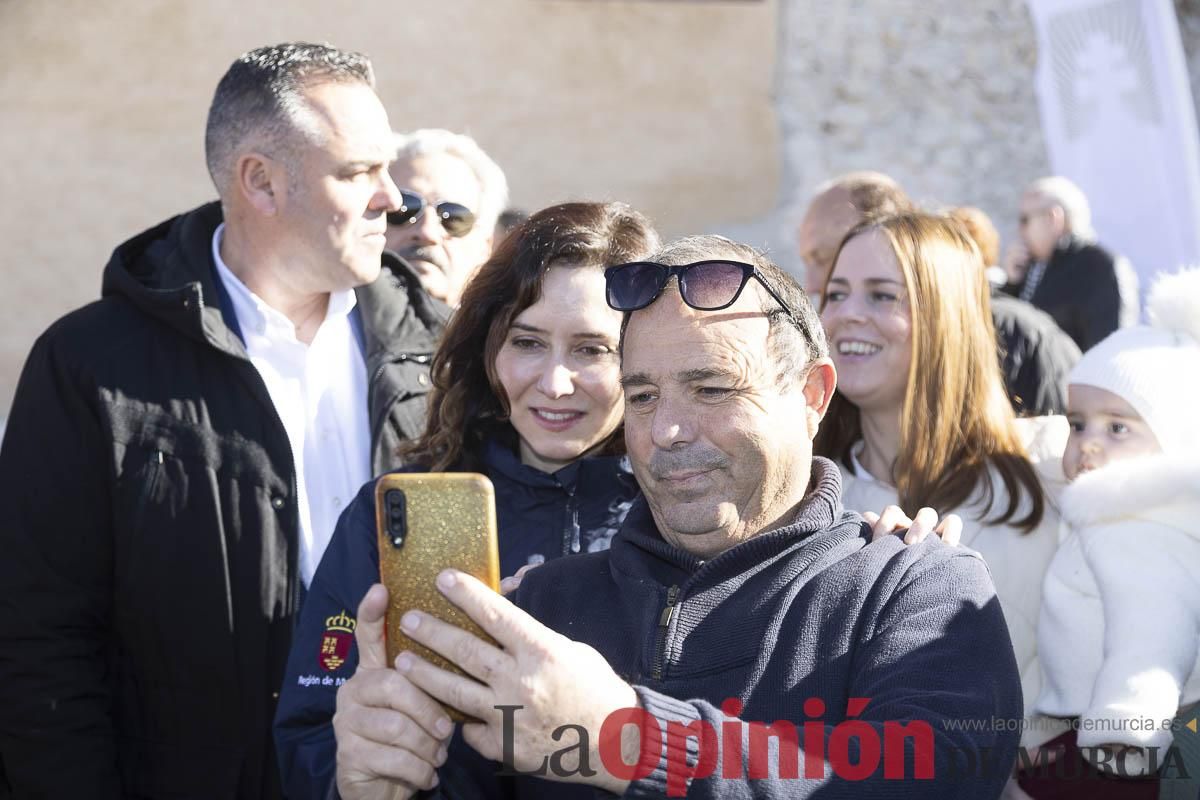 Así ha sido la visita de Isabel Díaz Ayuso a Caravaca de la Cruz
