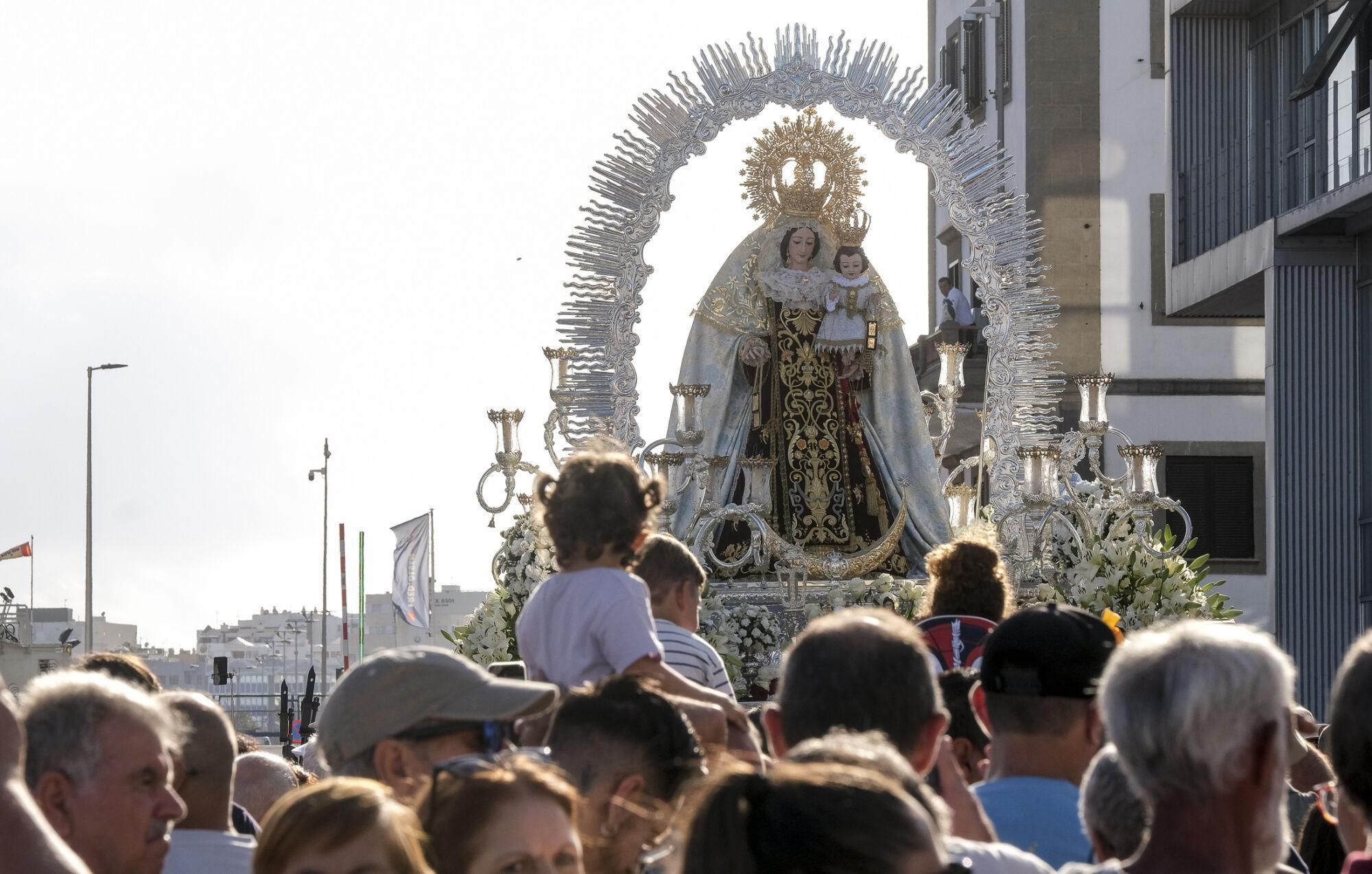 Procesión Marítima de las fiestas del Carmen de La Isleta 