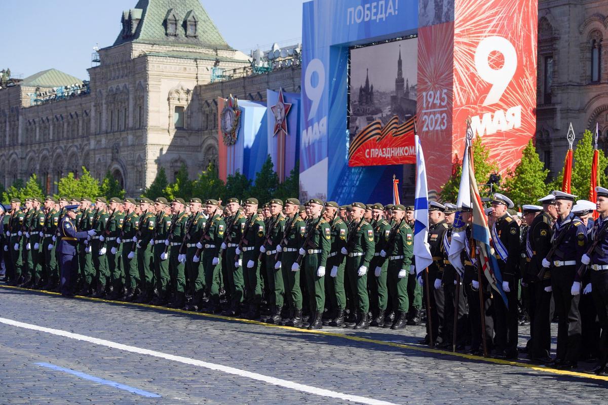 Celebración del Día de la Victoria en Moscú