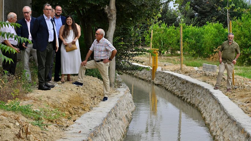 La nueva ordenanza de la red de riego de la Huerta de Murcia frena los entubamientos de acequias