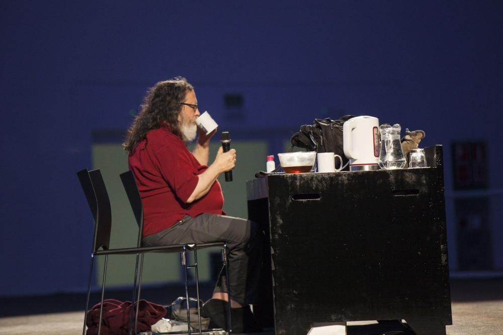 Conferencia en Oviedo de Richard Stallman