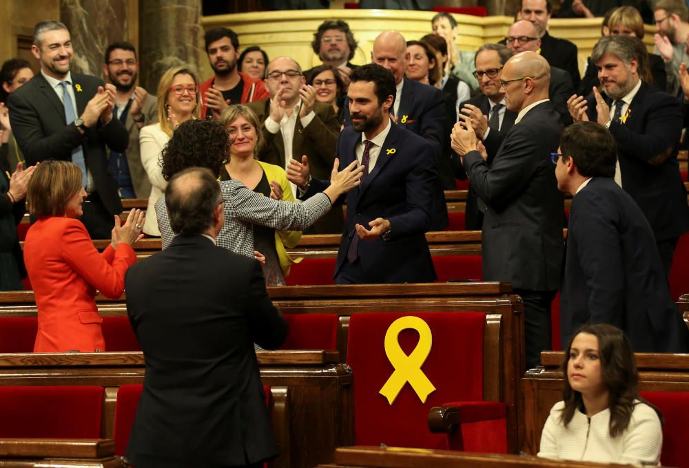 Constitució del nou Parlament