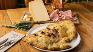 El calzone Il Dieci que ha creado Diego Vitagliano, mejor pizzaiolo del mundo, para Grosso Napoletano.