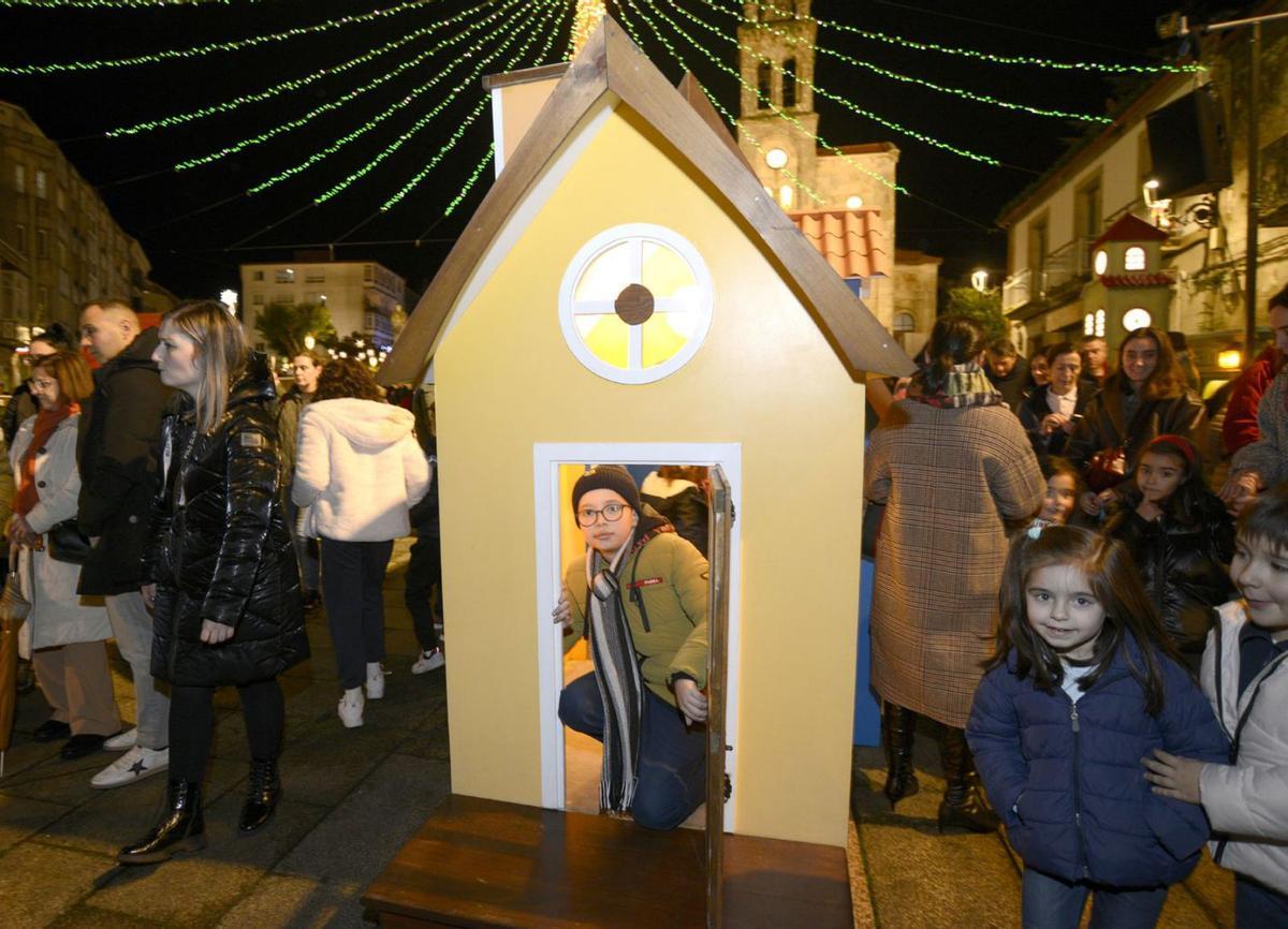 Brindis en la Aldea Gastro. | Bernabé/Javier Lalín