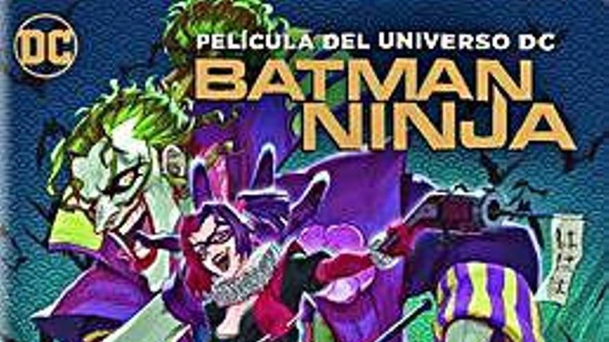 Cartel de &#039;Batman ninja&#039;.