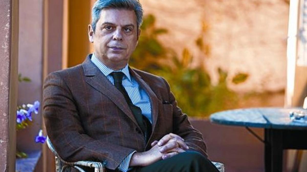 El escritor y diplomático italiano Maurizio Serra, el pasado lunes en la sede de la Editorial Tusquets.