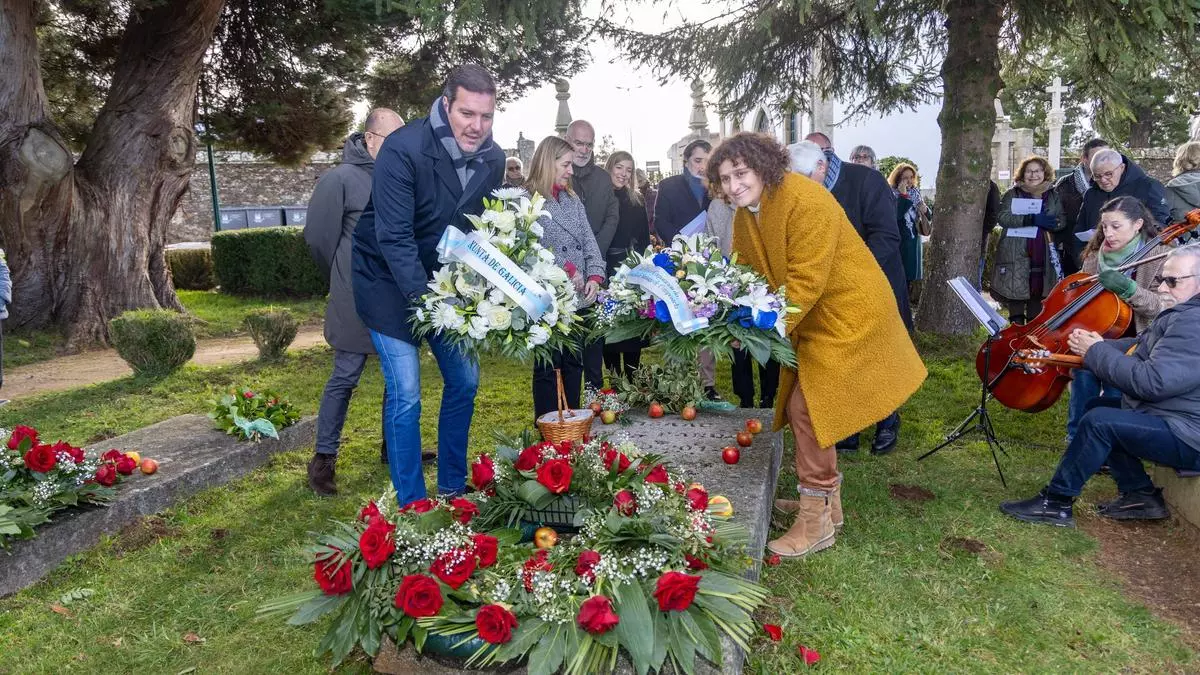 Homenaxe á memoria: lembranza de Valle-Inclán e de Isaac Díaz Pardo