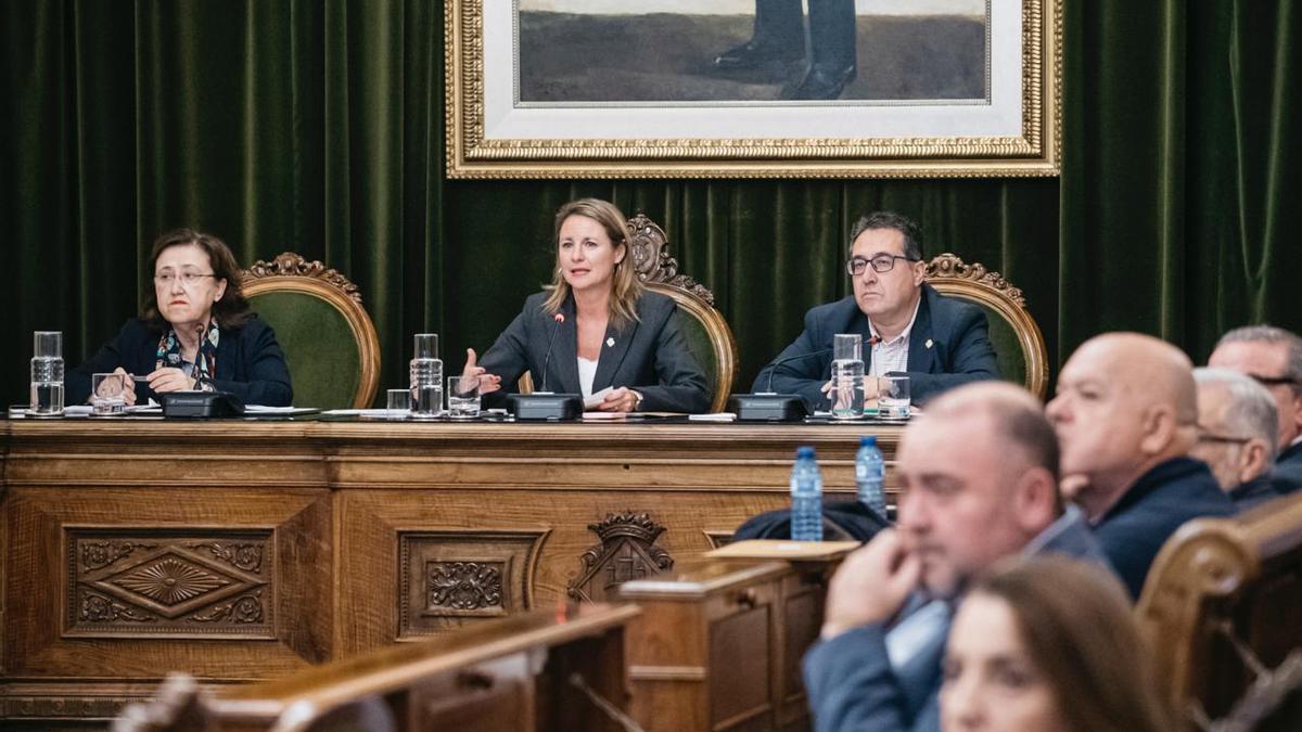 La alcaldesa de Castelló, Begoña Carrasco, ha presidido este miércoles el Consejo Social de la Ciudad.