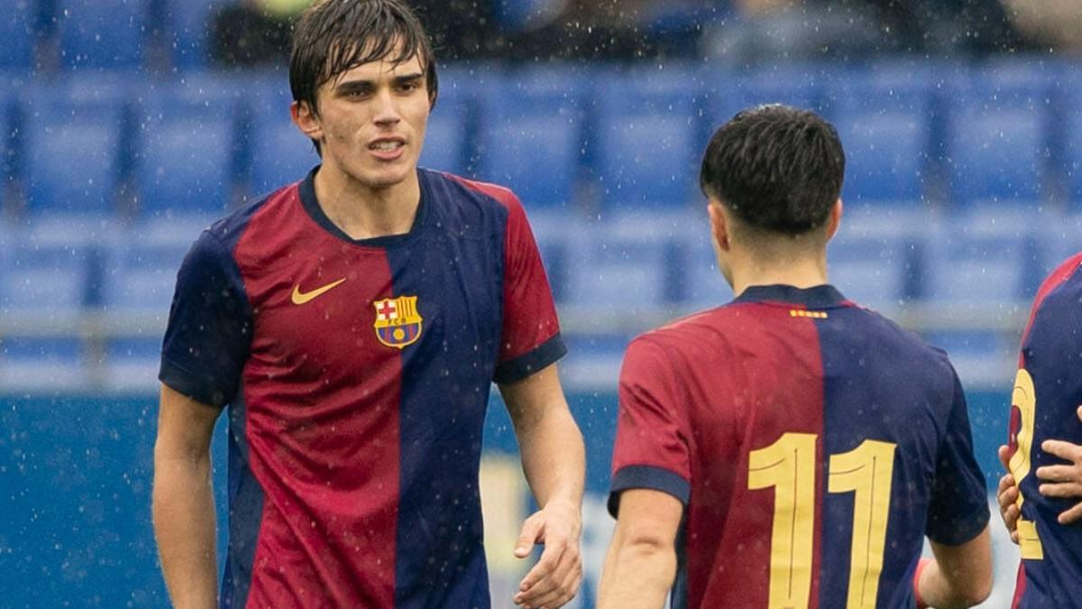 Andrés cuenca es uno de los pilares del Juvenil A