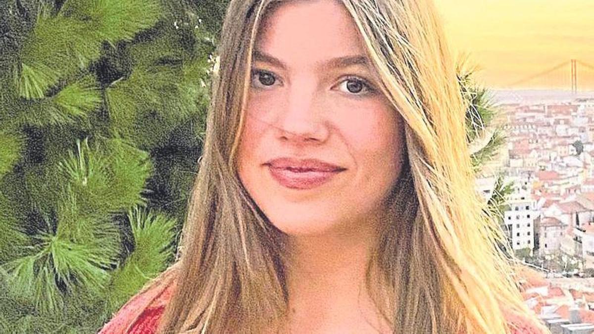 La infanta Sofía de Borbón, en el centro privado Forward College, adscrito a la Universidad de Londres, el pasado septiembre en Lisboa