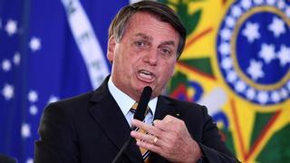 Bolsonaro exige a los brasileños "no ser maricas" con el covid