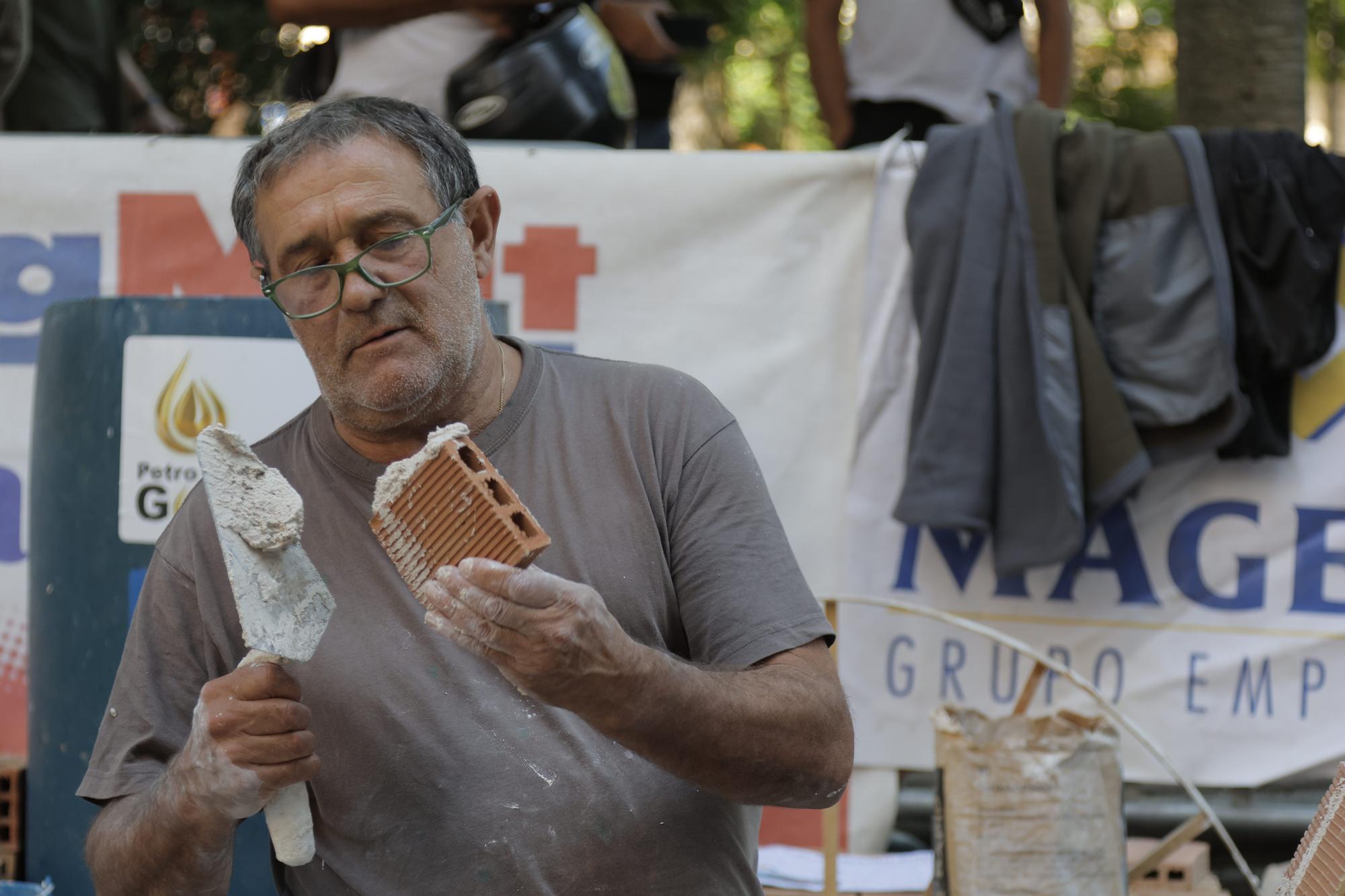 FOTOGALERÍA | Concurso de albañilería en Cáceres