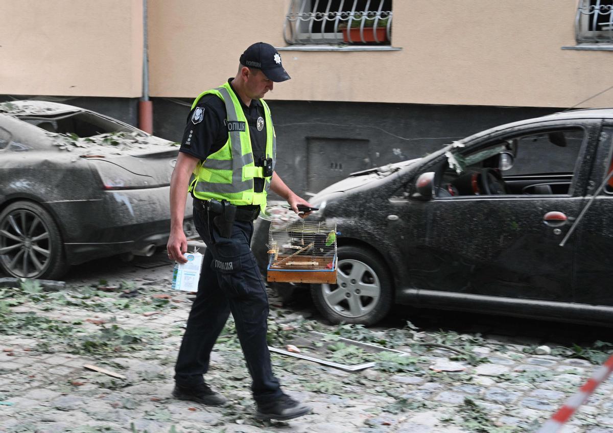 Un ataque ruso con misiles en Lviv deja cuatro muertos