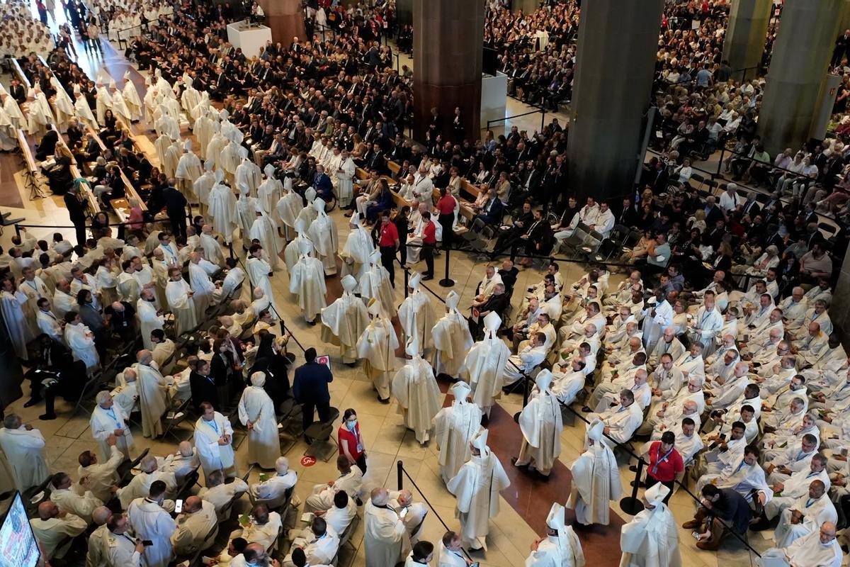 Visita del Papa León XIV a la Sagrada Familia