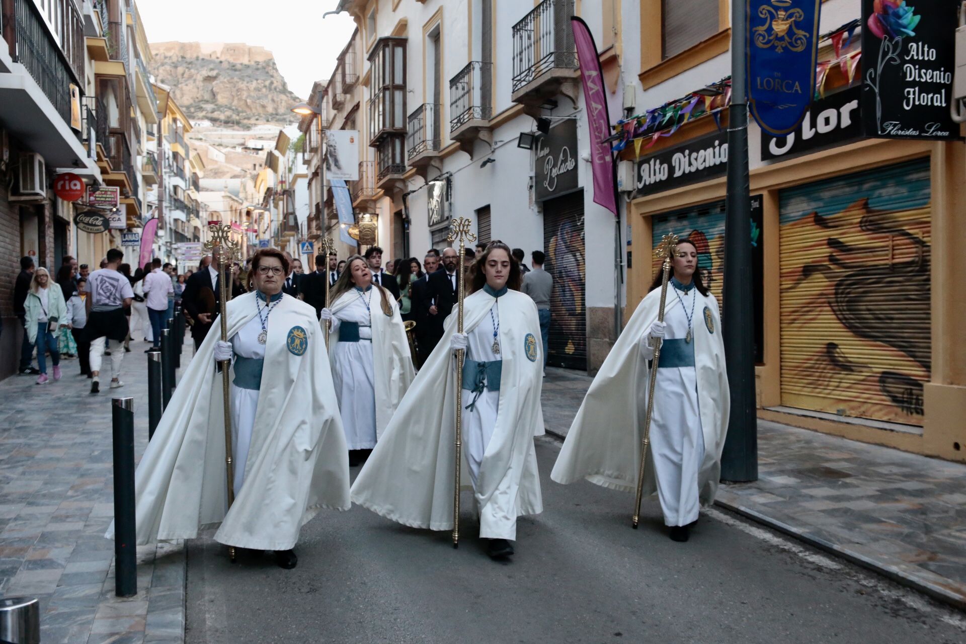 Las mejores fotos de la Peregrinación y los cortejos religiosos de la Santa Misa en Lorca