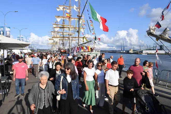 Ocho naciones a toda vela en A Coruña