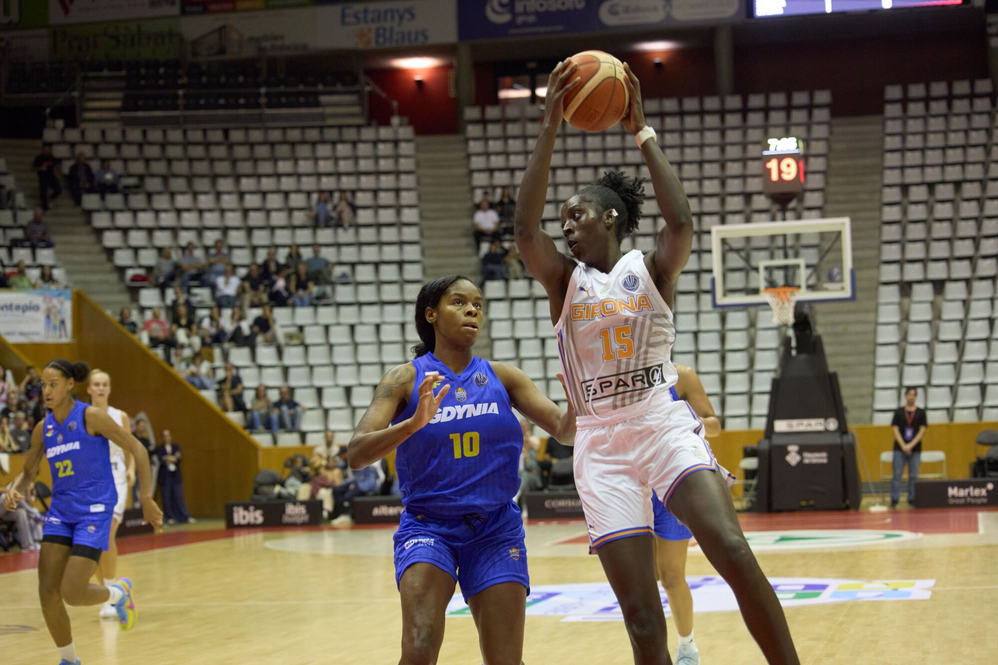 Partit d´ Eurolliga Spar Girona-Gdynia a Fontajau