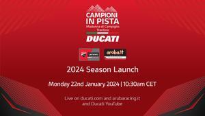 Ducati se presentará el 22 de enero en Madonna di Campiglio