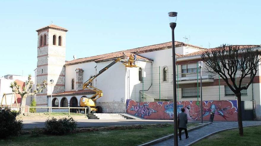 La iglesia de Lugones, de obra en obra