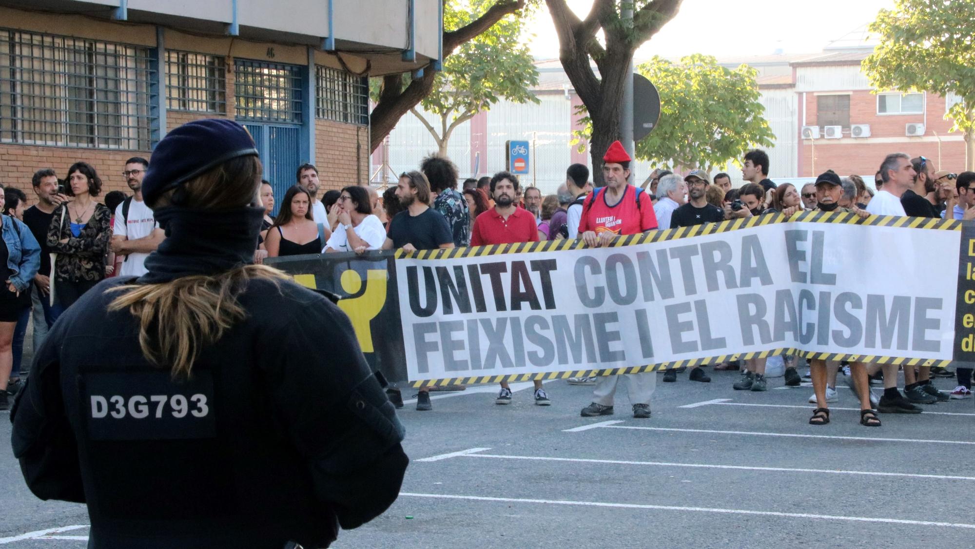 Manifestación contra Vox Cornellà