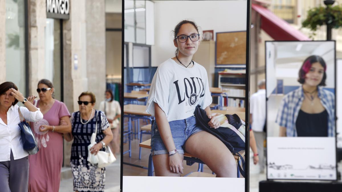 175 aniversario de los institutos Gaona y Martiricos en una exposición en la calle Larios