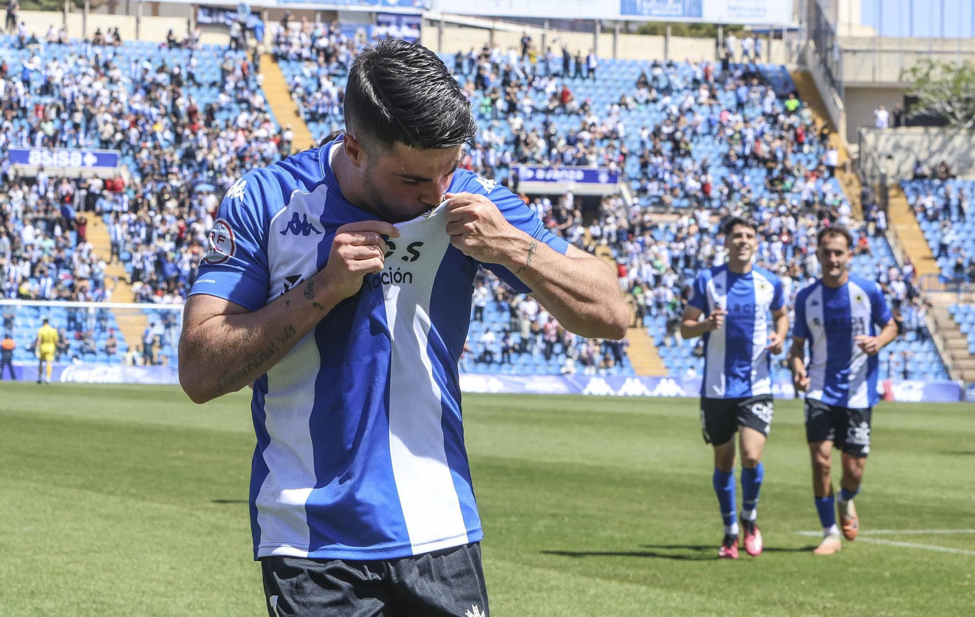 Las imágenes del Hércules CF- Peña Deportiva (5-1)