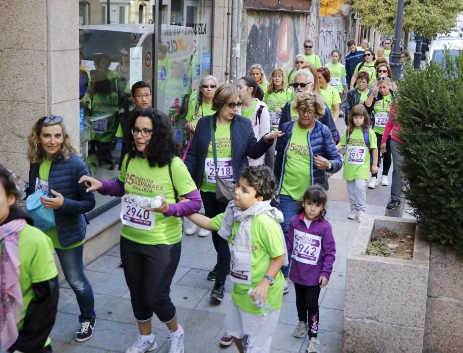 La Marcha Aspanaex reivindica la plena inclusión social de las personas con discapacidad intelectual.