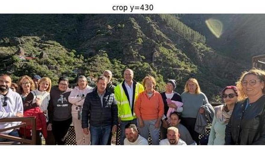 Tejeda reconoce a quienes facilitaron la reapertura provisional de la carretera de La Culata tras la borrasca Therese