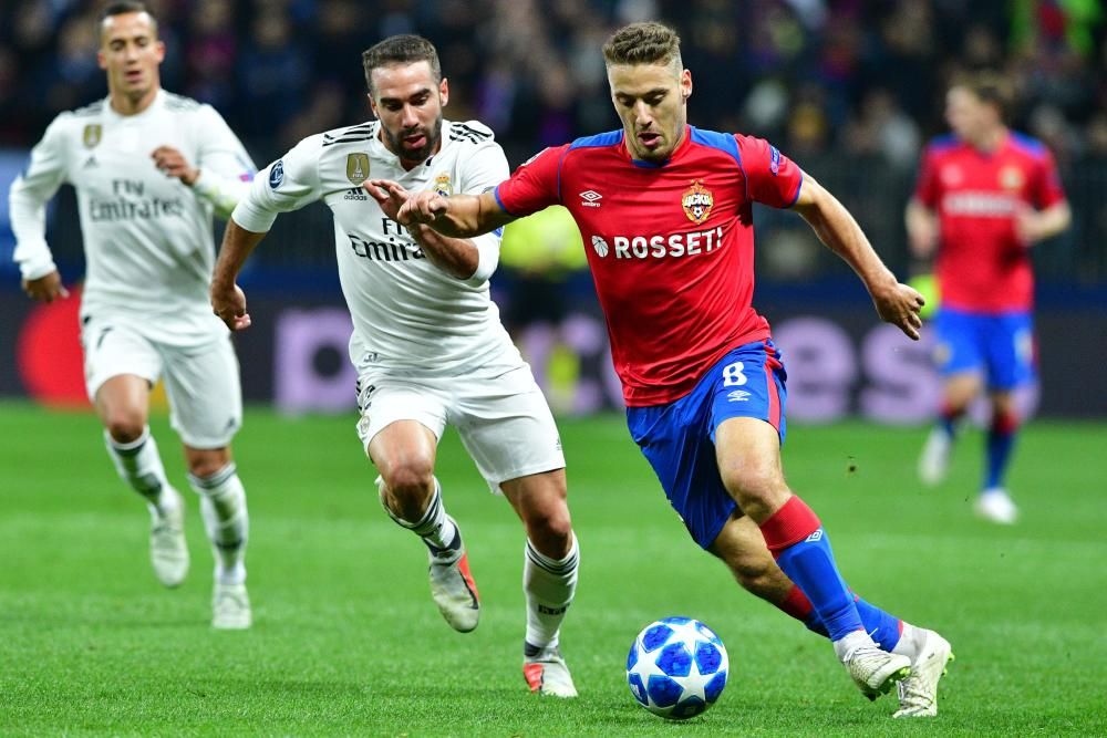 Champions League: CSKA Moscú - Real Madrid