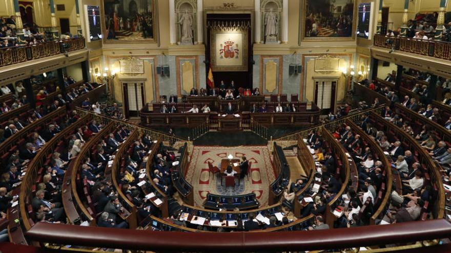 Una imagen del Congreso de los Diputados.