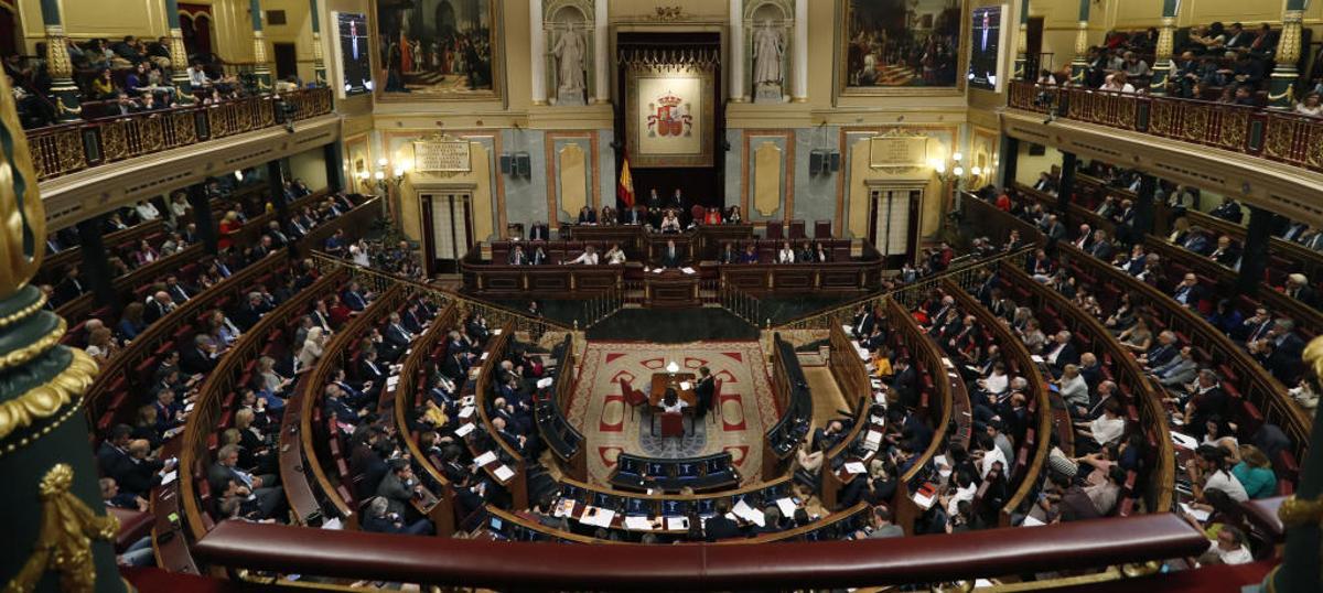 Una imagen del Congreso de los Diputados.