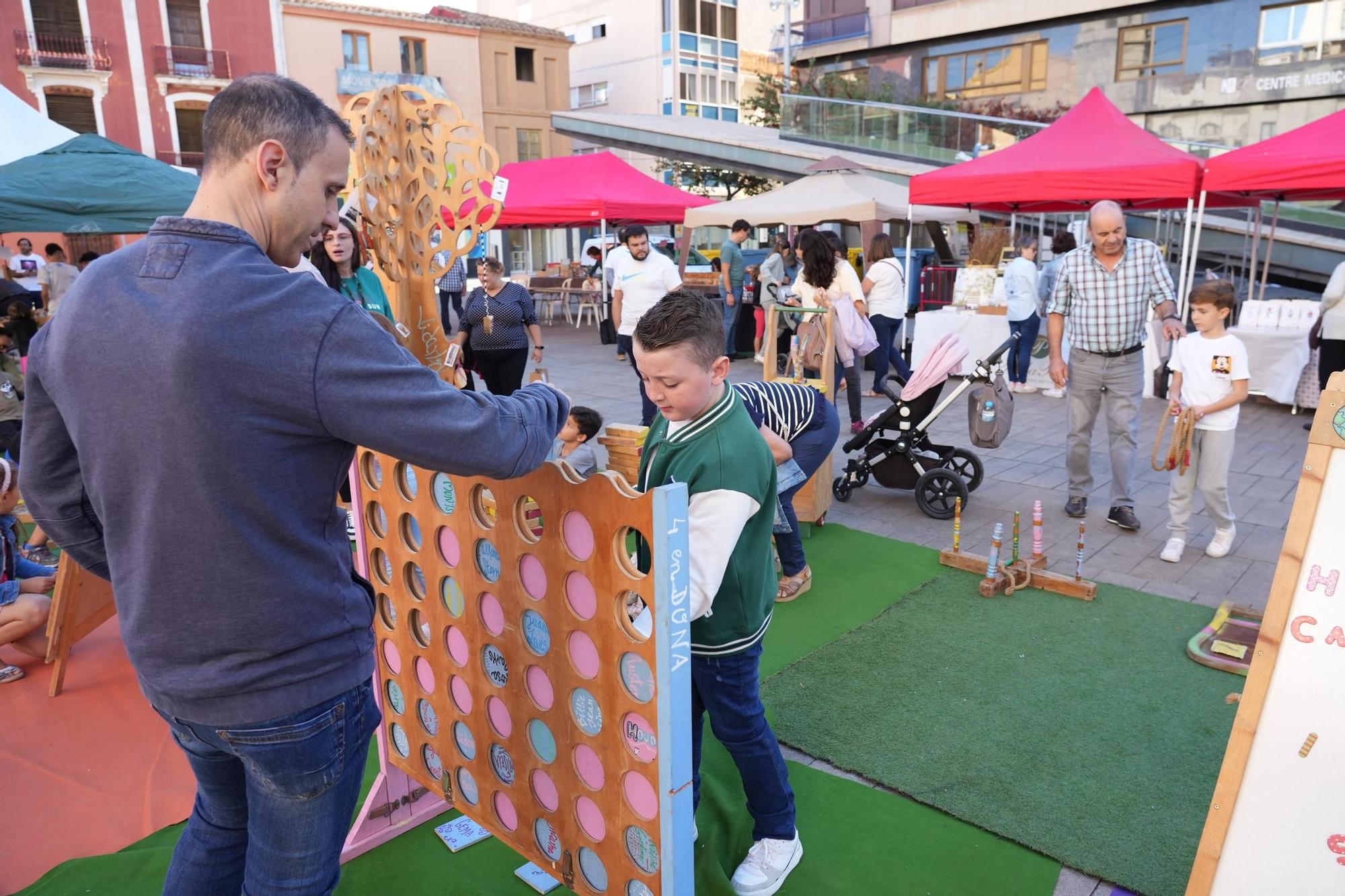 Las imágenes de la feria de agroecología y consumo responsable de Vila-real