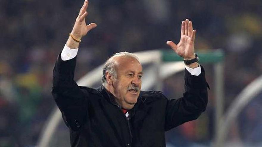 Del Bosque por momentos se desesperó.