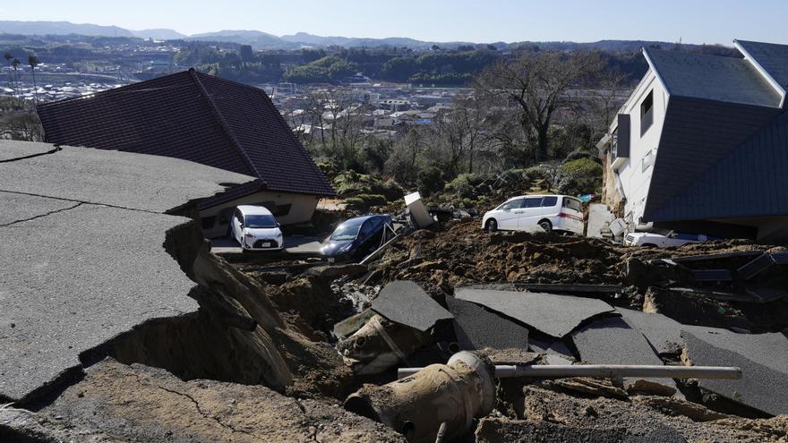 Elevan a 78 los muertos por el terremoto de Japón