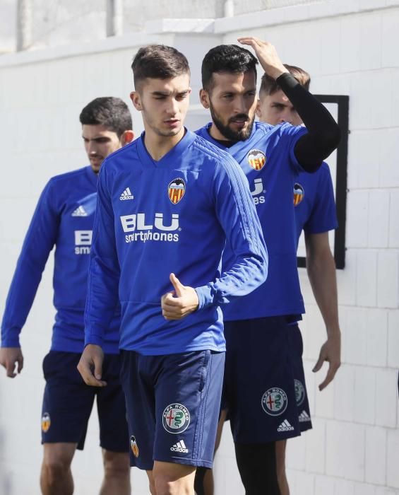 Último entrenamiento antes de viajar a Krasnodar