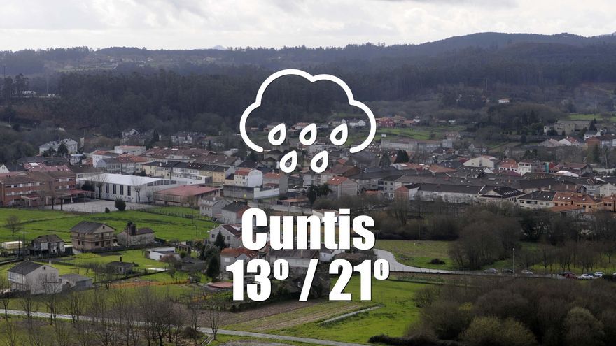 El tiempo en Cuntis: previsión meteorológica para hoy, sábado 13 de septiembre