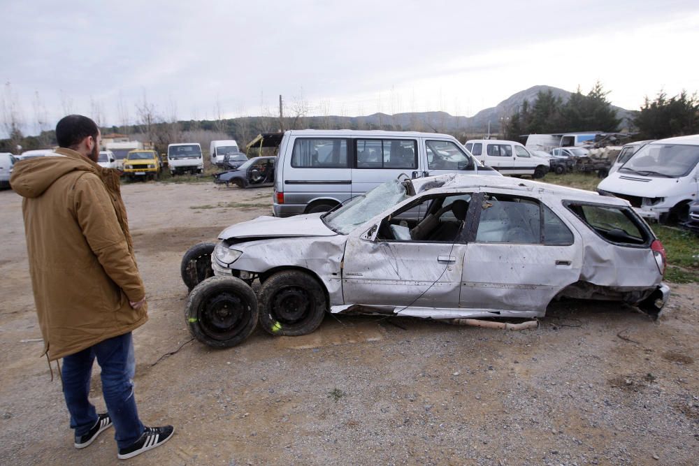 Accident de trànsit mortal a Sant Jordi Desvalls