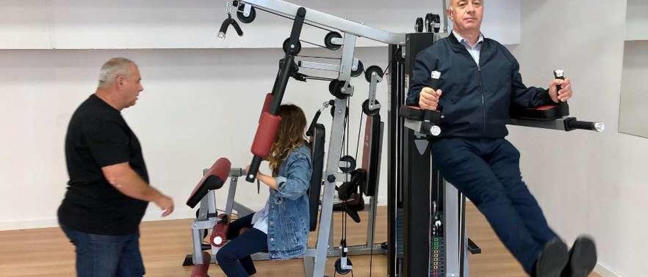 El gimnasio de Vilanova contará con 16 máquinas de entrenamiento. // FDV