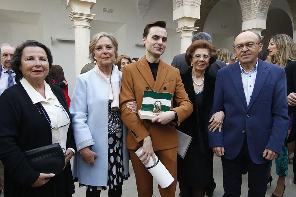 Entrega de las banderas con motivo del Día de Andalucía en Córdoba