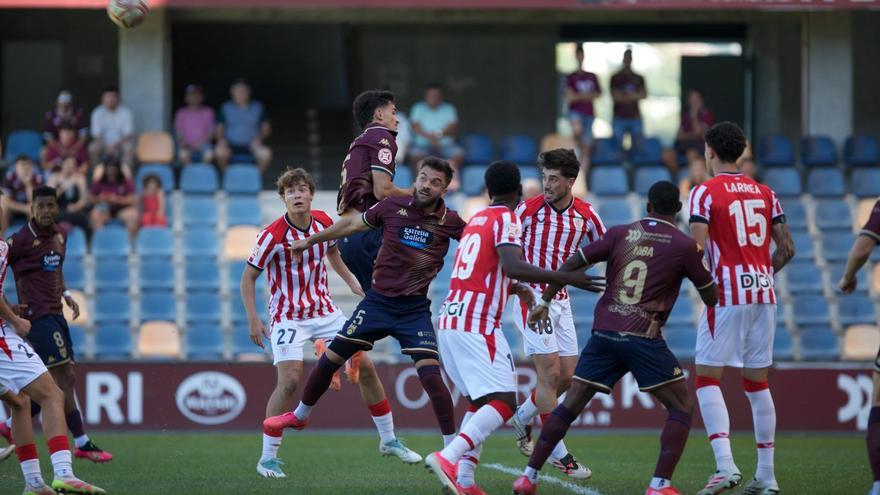La expulsión de Rui Pedro frena la remontada del Pontevedra ante el Bilbao Athletic (1-3)
