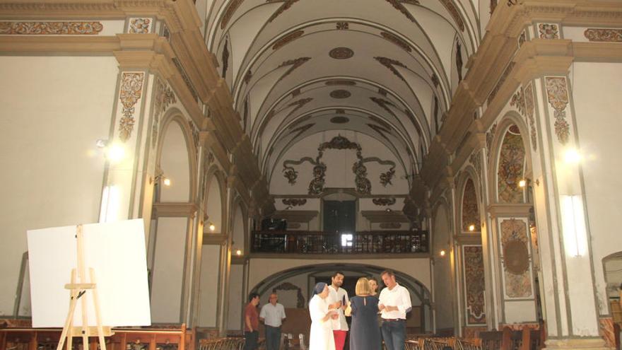 Xàtiva recupera la iglesia de San Onofre tras años sin uso y repondrá los retablos del XVIII