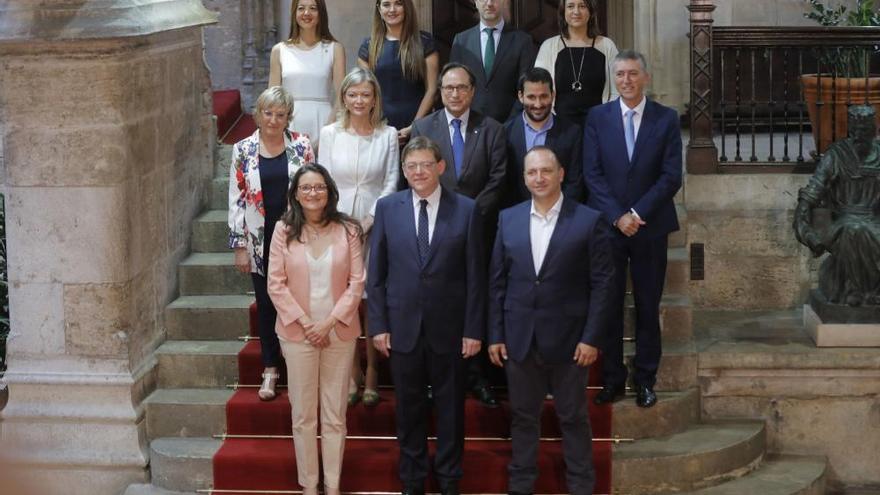 Toma de posesión de los consellers del Botànic II