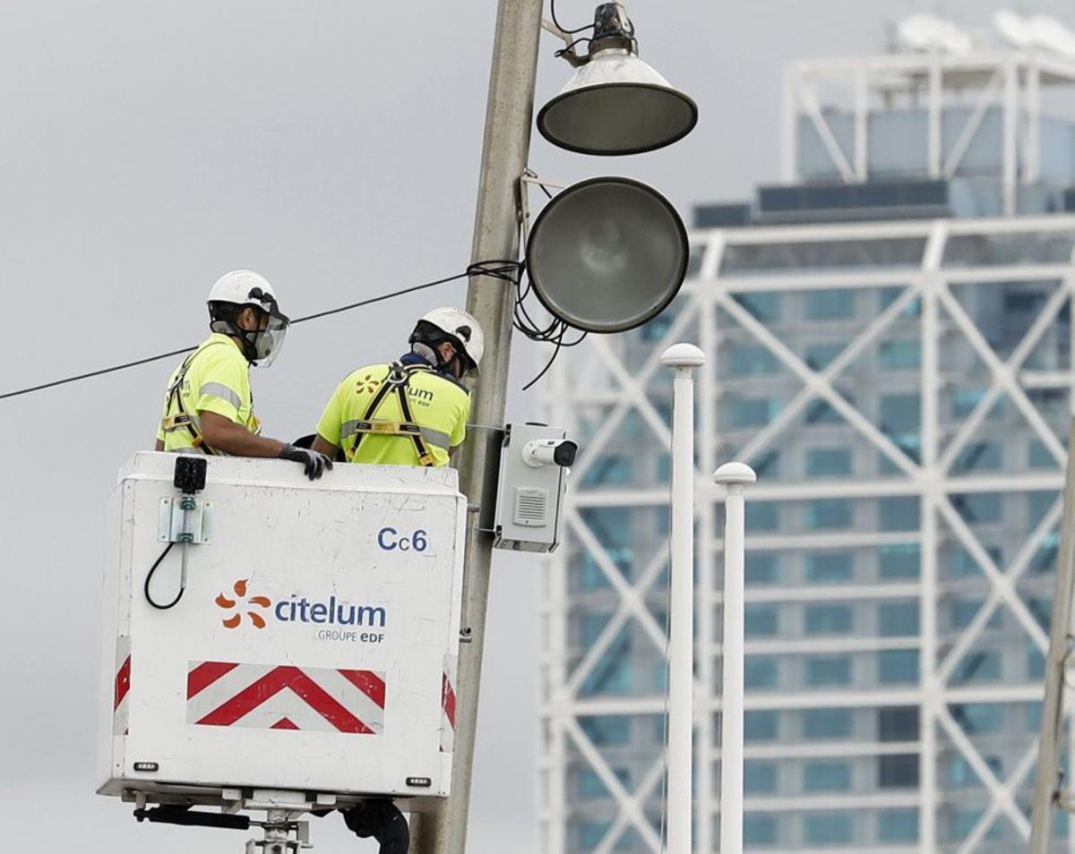 Onze càmeres vigilaran els accessos a les platges més cèntriques de BCN