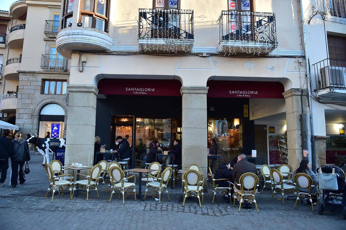 Las imágenes de la pastelería Santagloria de Plasencia Las imágenes de la pastelería Santagloria de Plasencia