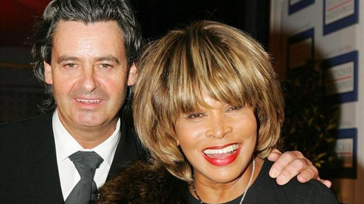 Tina Turner y su pareja, Erwin Bach, en una imagen del 2004.