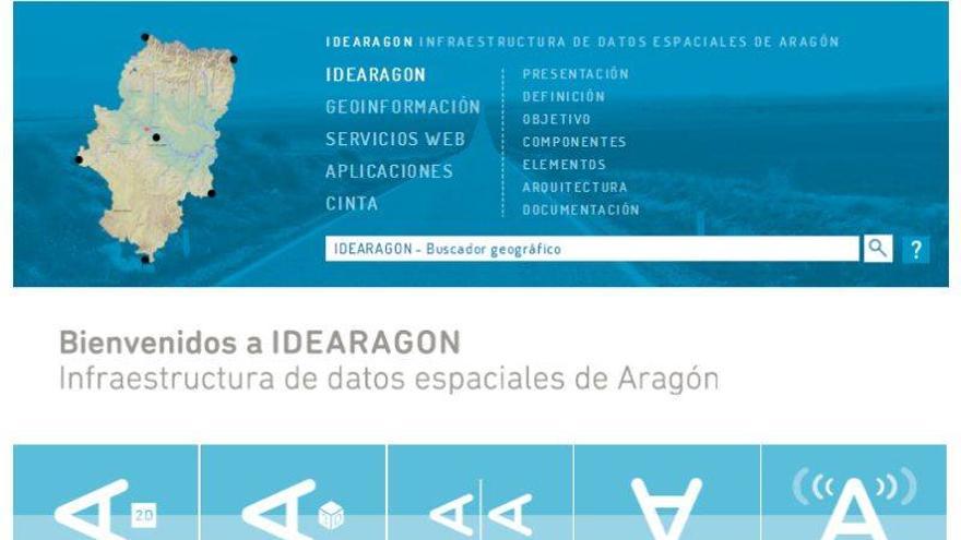Idearagón, servicio vanguardista de la geografía aragonesa