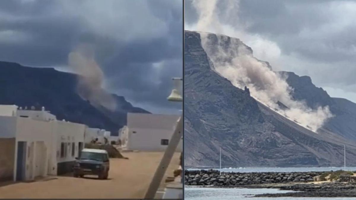 Desprendimiento en Famara (12/05/26)