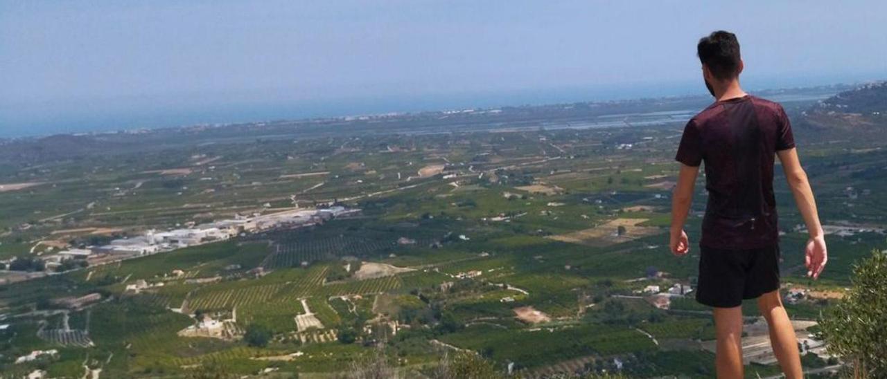 El término de Pego desde el Castell d’Ambra. | A. P. F.